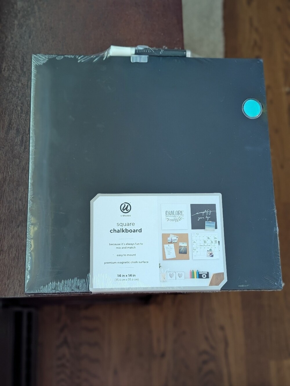 Frameless Magnetic Chalkboard